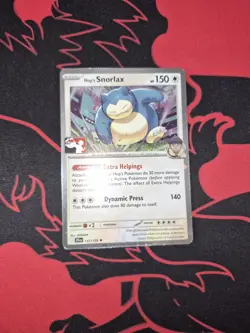 Pokemon TCG - Hop's Snorlax 117/159 Play Stamped Prize Pack Series 8 Cosmos Holo - Image 2