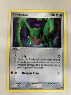 RAYQUAZA 3/17 POP SERIES 1 HOLO POKEMON TCG - Image 1