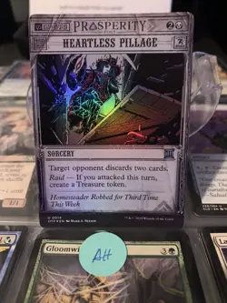 Heartless Pillage Foil (014) Prosperity Breaking News OTP MTG Magic - Image 1