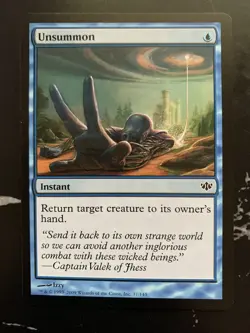 MTG Unsummon Conflux 37/145 Regular Common - Image 2