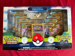 Pokemon Go Radiant Eevee Premium Collection Box Official TCG Sealed Product - Image 1