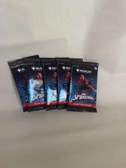 5x Spider-Man Magic: The Gathering Play Booster Packs MTG Brand New Sealed Qty 5 - Image 2
