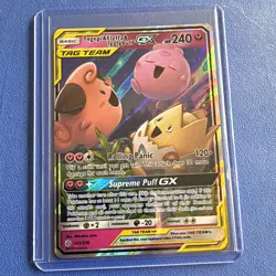 Togepi & Cleffa & Igglybuff GX 143/236 Cosmic Eclipse Holo Ultra Rare 240HP - Image 1