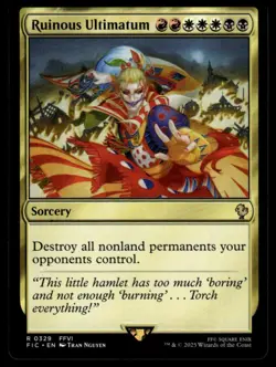Commander: FINAL FANTASY #329 Ruinous Ultimatum - Image 1