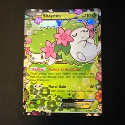 Pokemon TCG Shaymin-EX XY148 110 HP Holo Promo XY English Card - Image 1