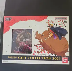 ONE PIECE ENGLISH TCG - Gift Collection 2023 - Factory sealed, 5 packs + promos 810059782044 - Image 1