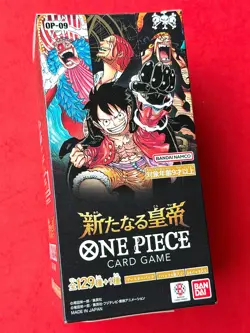2024 OP-09 Japanese ONE PIECE The FOUR EMPERORS Booster Box Sealed Box 24-Packs❗ - Image 1