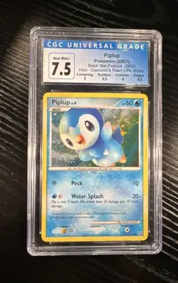 Piplup - Pokemon (2007) Black Star Promos -DP03 Holo - Diamond & Pearl 3-Pk. - Image 1