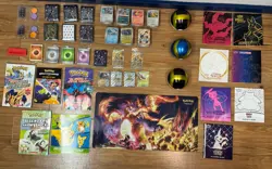 Pokemon Collection.. 700 Cards (Ex’s Included), Books, Energy Packs, Mat, Balls - Image 1