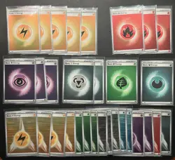 2026 Pokemon MEE EN/SVE EN - Basic Energy Holo Lot of 31 ALL Holo Cards - Image 1