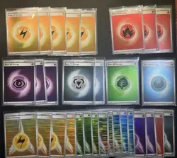 2026 Pokemon MEE EN/SVE EN - Basic Energy Holo Lot of 31 ALL Holo Cards - Image 2