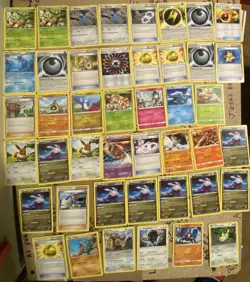 Pokemon 350 Card Bulk Lot Uncommon/Common/Energy Cards Lightly-Moderately Played - Image 1