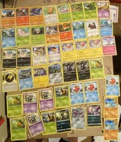 Pokemon 350 Card Bulk Lot Uncommon/Common/Energy Cards Lightly-Moderately Played - Image 3
