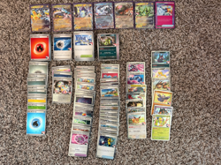 230 Play Pokemon Prize Pack Cards - EX, Holos, Base, Trainers, Energy - See Desc - Image 1