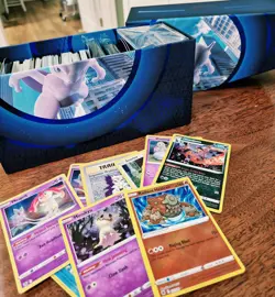 Pokemon Storage Box bundle, V, Vmax, Holo, standard, energy cards, Pikachu Large - Image 2
