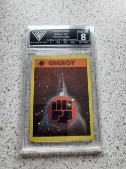 WOC POKEMON HOLO ENERGY SET 8 CARDS "ENERGIZE YOUR GAME CYCLE" POKEMON LEAGUE - Image 3