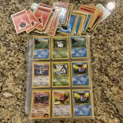 Pokemon WOTC Bulk Lot 196 Cards Fossil, Jungle, Base Set, Trainers, Energy - Image 1