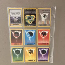 Pokemon Card Lot 1999 WOTC 45 Different Cards Lots Of 1st Edition Energy Trainer - Image 2