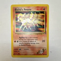 Pokemon TCG Gym Challenge Blaine’s Lot 9 Cards Growlithe Vulpix Magmar + Energy - Image 5