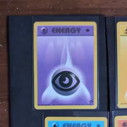 Pokemon Cards Gym Challenge Energy Full Set Complete WOTC - Image 2