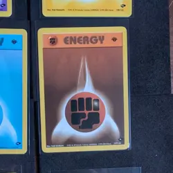 Pokemon Cards Gym Challenge Energy Full Set Complete WOTC - Image 5