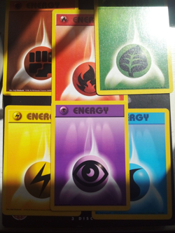 1999 Energy Cards Original Base Set 98 - 102 MINT Pokemon TCG COMPLETE SET OF 6! - Image 1