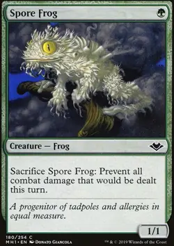 MTG Magic the Gathering Spore Frog (180/316) Modern Horizons NM - Image 1