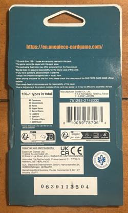 One Piece TWO LEGENDS English Sleeved Booster OP-08 Sealed 12-Card Pack - Image 2