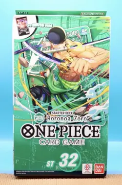 One Piece Card Game Roronoa Zoro Starter Deck ST-32 + OP-16 Pack💥 - Image 1