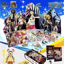 One Piece Trading Cards 21 Pack Box Anime CCG Booster Box Film Red Wanted - Image 2
