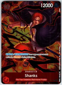 Shanks (Event Pack Vol. 8) Foil PR One Piece Promotion Cards P-097 - Image 1