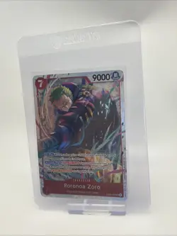 One Piece TCG - Roronoa Zoro SR EB04-007 - English - Near Mint Pack Fresh - Image 1