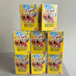 LOT OF 8 One Piece Adventure On Kami's Island Double Pack Set 10 Card Game OP15 - Image 1