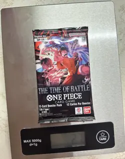 ‼HEAVY SP HIT RANGE‼27g One Piece The Time Of Battle OP-16 Booster Pack - Image 1
