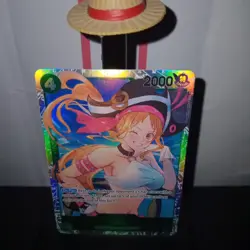 mint+ OP14-031 Nami SR One Piece Card Game TCG NM. Straight from pack to sleeve. - Image 4