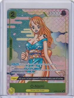 One Piece Card Game - O-Nami - Event Pack - ALT ART - OP06-101 - Image 1