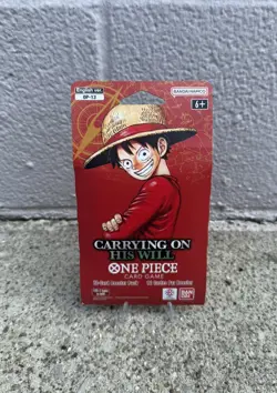 One Piece Blister: Carrying On His Will Booster Pack OP-13 Factory Sealed - Image 1