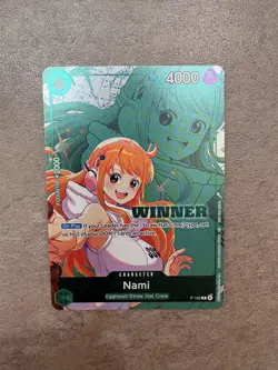 Nami (Winner Pack 2026 Vol. 2) P-102 One Piece Promotion Cards Foil - Image 1