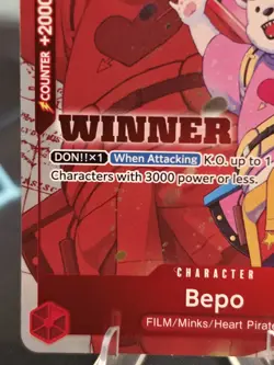 Bepo (Winner Pack Vol. 7) - One Piece Promotion Cards (OP-PR) - Image 5