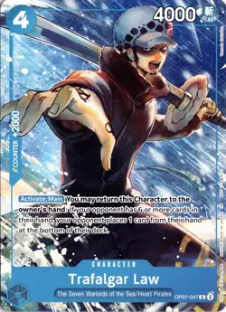 Trafalgar Law (Welcome Pack Vol. 2) R One Piece Promotion Cards OP07-047 One - Image 1