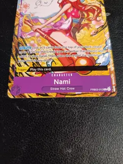✅ One Piece Card Game Nami PRB02-012 Welcome Pack 2026 vol.1 Promo 🔥 - Image 3