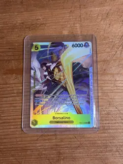One Piece CCG TCG Borsalino SR - EB04 - 058 - English - Pack Fresh - Image 1