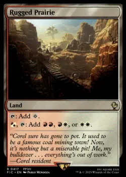 Commander: FINAL FANTASY #417 Rugged Prairie - Image 1