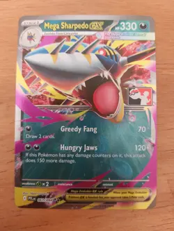 Mega Sharpedo EX 061/094 Prize Pack Series 9 | Pokemon TCG Phantasmal Flames - Image 1