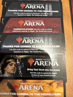 ***MTG MAGIC ARENA CODES LOT***12 Total Codes Boosters/rewards/decks - Image 5