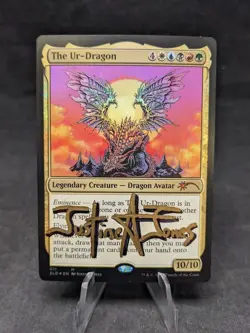 The Ur-Dragon (011) -MTG - Secret Lair Drop Series (SLD) - Signed by Artist - NM - Image 1