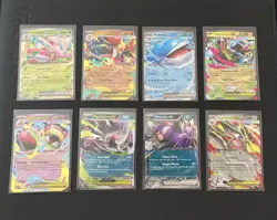 Pokemon TCG Pitch Black EX Double Rare Bundle X 8 Unique Cards - Mint - Image 1