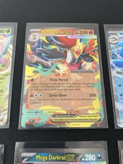 Pokemon TCG Pitch Black EX Double Rare Bundle X 8 Unique Cards - Mint - Image 3