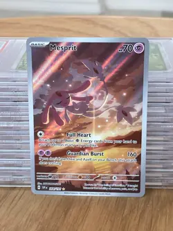 Mesprit 204/191 Surging Sparks Illustration Rare NM/M Pokemon TCG Card - Image 1