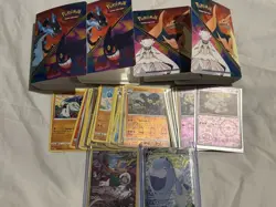 Mixed Pokemon Card Lot 2 Full Arts 4 Binders - Image 1